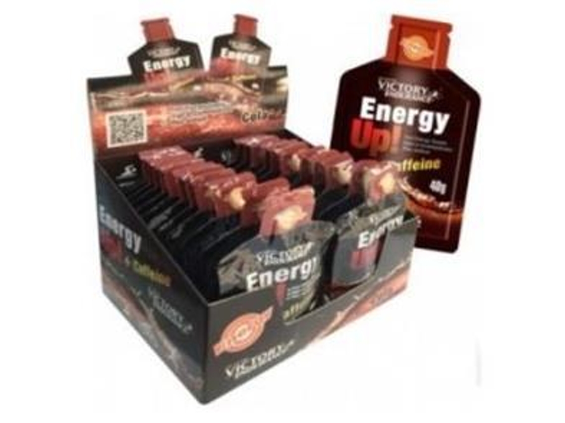 Suplemento Alimentar WEIDER Victory Resistência de Energia para Cima Gel + 24Ud Cafeina Cola