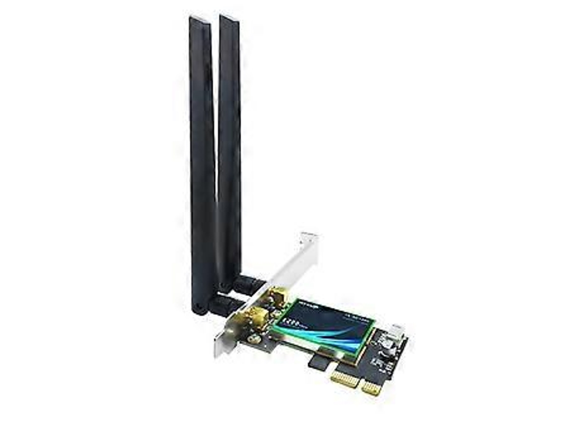 Adaptador De Rede Pcie Wifi De 1200 Mbps Compatível Com Bluetooth 4.0 802.11ac 2.4g/5 Ghz De Banda Dupla Para Pc De Mesa Slowmoose