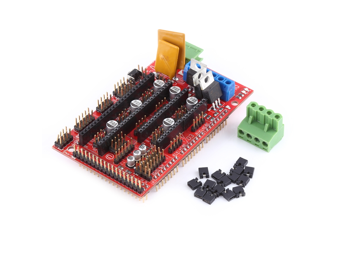Módulo Shield Placa Controladora Ramps 1.4 Para Impressora 3d Reprap Acessório