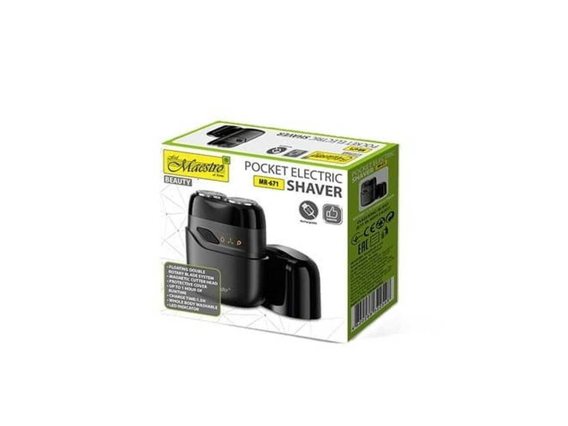 Aparadores De Cabelo Feel Maestro Mr 671 (preto)