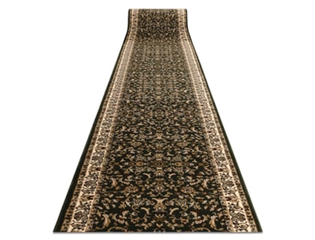 Conjunto de Passadeira DYWANY LUSZCZOW Heat Royal Adr Polipropileno Verde (80x410cm)