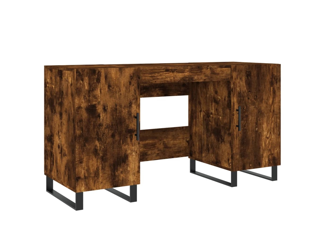 Desk, Desks Vidaxl Marrom Madeira Processada (n/a)