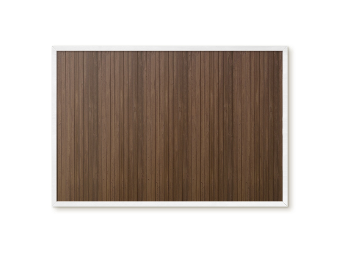 Quadro magnético de parede com estrutura de madeira para quarto Espelharte (60x40 cm)