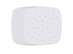 Forro De Papel Descartável Antiaderente Para Fritadeira A Ar, Pacote Com 200 Unidades, Branco, 20,5 Cm
