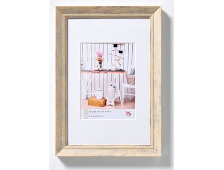 Moldura Chalet Moldura em Poliestireno Tamanho 50X70 Cm Natureza MY PERFECT DESIGN