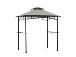 Gazebo Para Churrasqueira Com Prateleiras E Ganchos Linas 152 Cm X 244 Cm