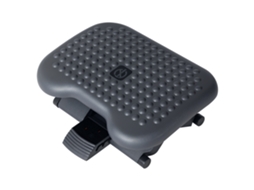Apoio de Pés ergonômico ajustável, 46x35cm, cinza | S/MARCA