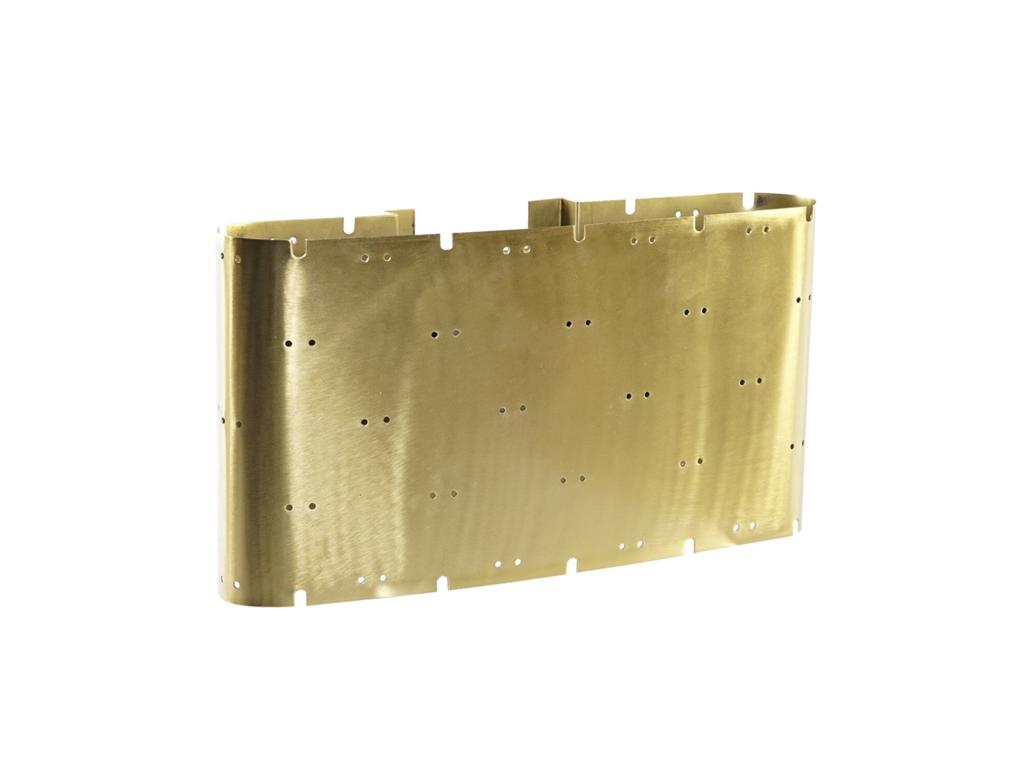 Luminária de Parede em Metal Dourado, 39 X 11,5 X 20,5 Cm ALEXANDRA HOUSE LIVING