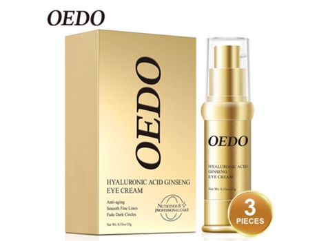 Creme Para Os Olhos Condensado Fino De Ginseng, Ácido Hialurônico, Extrato De Ervas Delicado, Anti Inchaço, Círculo Escuro Oedo