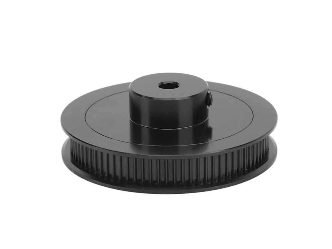 HURRISE Gt2 80T 5Mm Polia Sincronizada de Liga de Aço para Impressora 3D Cnc