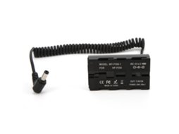 Half Decoded Dc To Npf550 Dummy Battery Dc Power Adapter For Photography Lights Monitors LAXISCREED