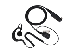 Fone de Ouvido com Gancho Mali para Rádio Walkie Talkie STP9000, Ptt e Microfone Sem Mãos