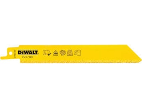 DEWALT POWER-TOOLS - Lâminas de serra sabre  152mm x 2mm Lâminas de serra sabre  152mm x 2mm