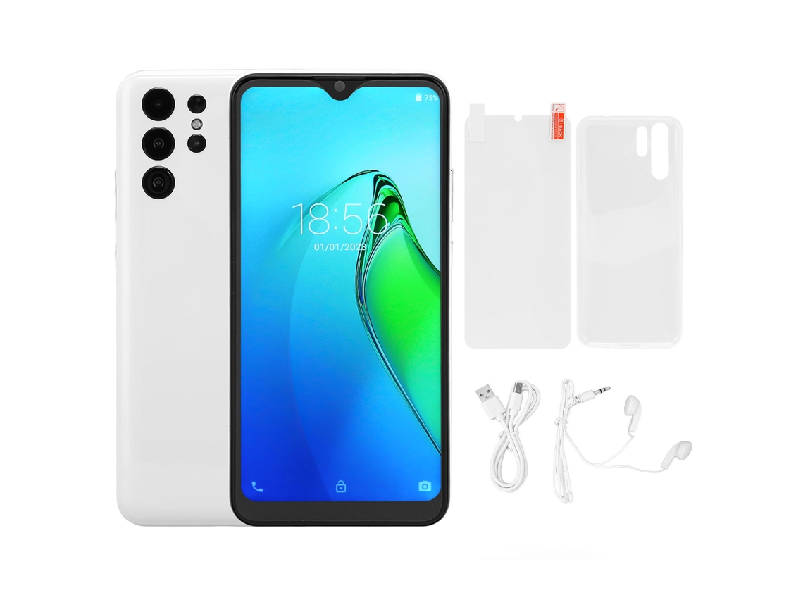 S22 Ultra 6,7 Polegadas Celular Smartphone Rede 3g Com Cartão Duplo Dual Standby Bateria 4800mah Branco