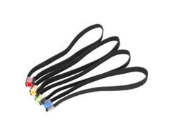 4 Rolos de Linha de Pesca Elástica Leve