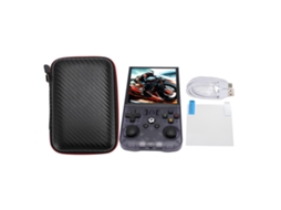 Console De Jogos Portátil Retro Com Tela Ips 4 Polegadas 720x720 4000mah Cartão 64gb