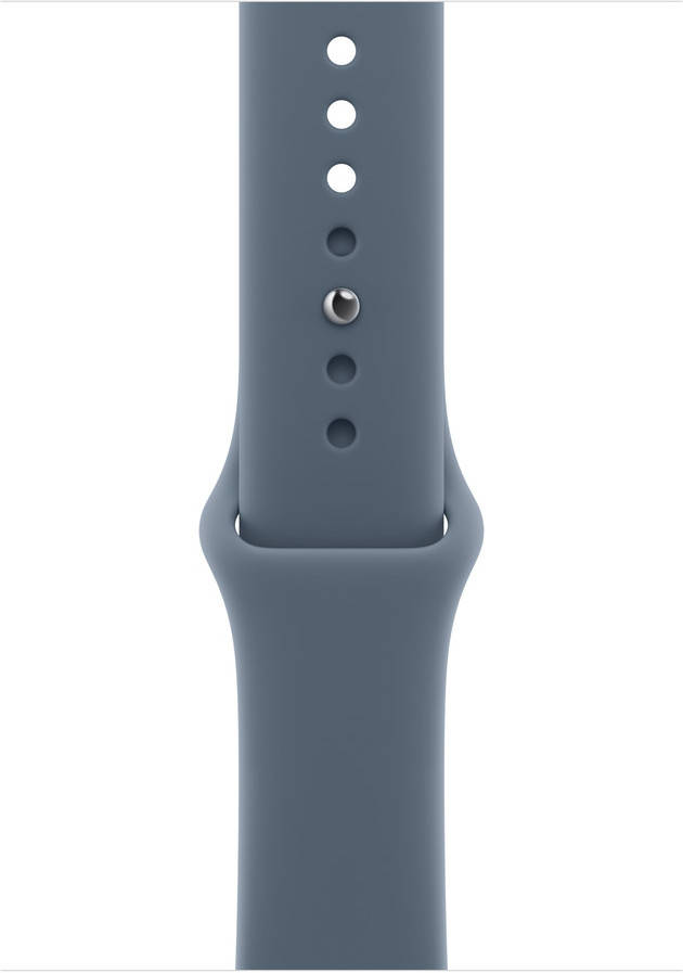 Bracelete APPLE Silicone Apple Watch 46 mm (M/L - Azul Âncora)