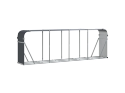 Log Holder, Log Holders Vidaxl Antracite Aço (300 X 45 X 100 Cm)