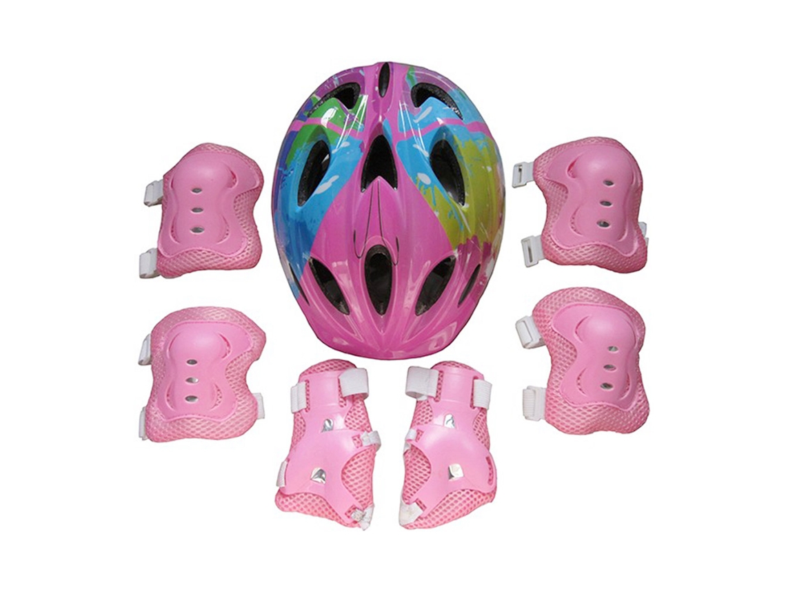 2026 kit de Equipo Protector Deportivo para Niños: Casco, Rodilleras, Coderas Y Muñequeras