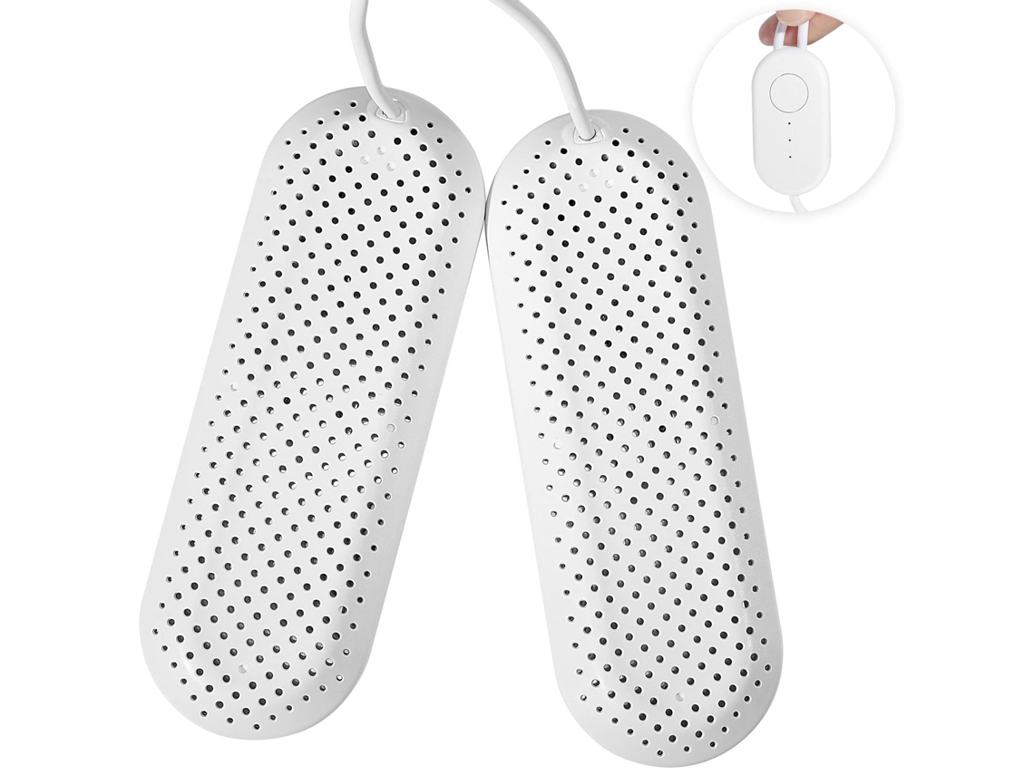 Secador Elétrico De Calçados, Desodorizador De Secagem Rápida 360º Para Sapatos, Com Temporizador De 3/6/9 Horas, Aquecedor De Calçados Portátil