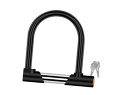 Cadeado Antifurto Em Formato De U Para Bicicletas E Patinetes, Robusto E Resistente A Arranhões. Aquaforge