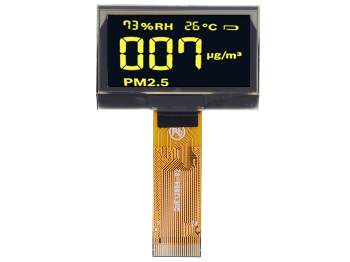 Módulo de Tela LCD Digital de 1.54 Polegadas 128x64 SSD1309 S/MARCA
