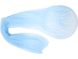 Cama Redonda Azul Estilo Princesa Com Dossel E Mosquiteiro Para Meninas