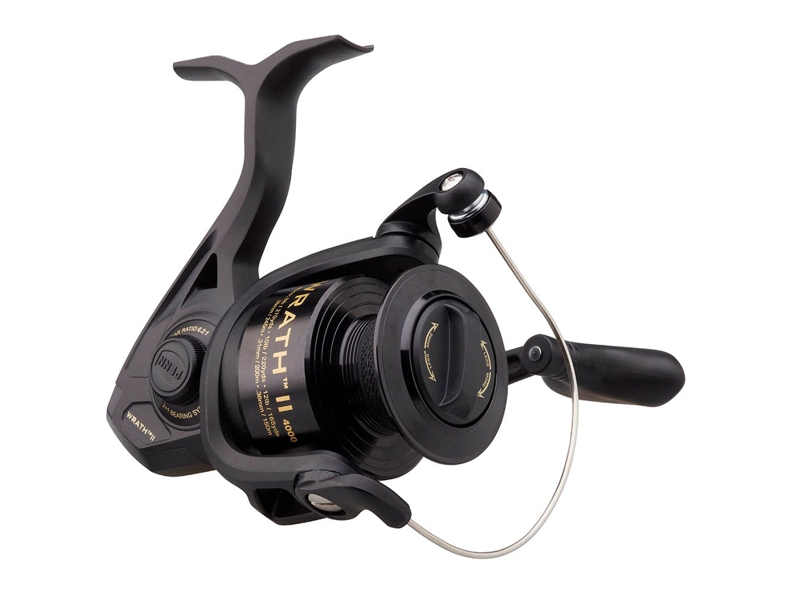 Molinete Spinning Wrath Ii Prateado 5000Penn