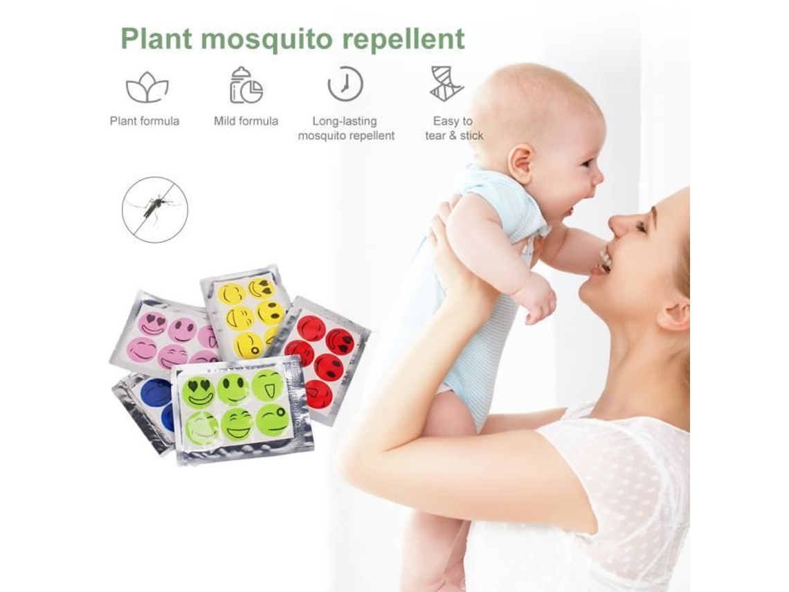 50 pacotes diy remendos repelentes de mosquitos adesivos repelentes de mosquitos remendos expressões dos desenhos animados repelente de mosquitos