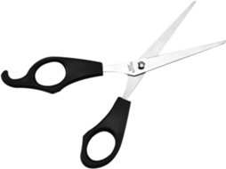 Professional Tesoura Preta Para Cabeleireiro Com Cabo Superior En Aço Inoxidável.