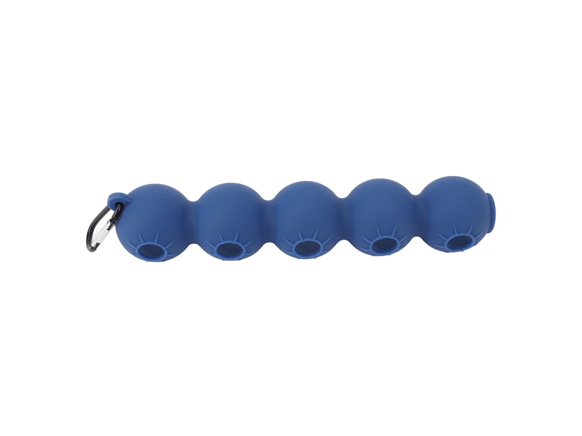 Porta-bolas De Golfe (seguro Com Clip E Proteção De Silicone)