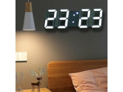 Relógio Led 3d Grande Usb Múltiplas Cores Decoração Casa ZYBLSSBB