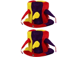 Chapéu Cloche Poligonal, Chapéu De Palhaço Engraçado Para Adultos, Festa De Palhaço