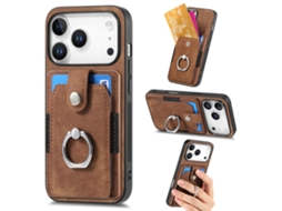 Capa Com Porta-cartões Para Iphone 17 Pro Max