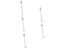 Conjunto De 5 Hastes Suporte Redondas Para Armários, Dobradiças
