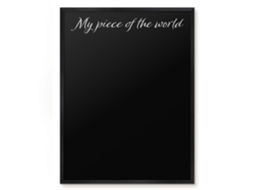 Magnetic Board My Piece Of The World For The Living Room Espelharte (60x80 Cm)
