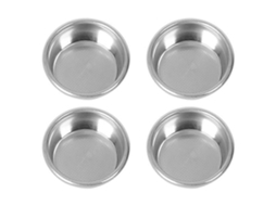 Kit Com 4 Cestos De Filtro 54 Mm Para Cafeteira Semiautomática Sage 870 875 878 880 (sem Fundo) Hancjy