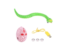 Brinquedo Serpente Rc Controle Remoto Fake