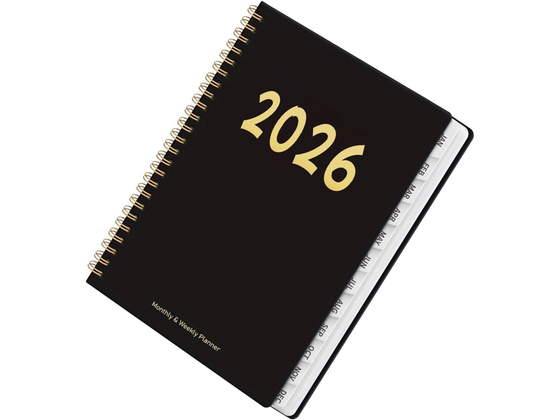 Agendas 2026 Bloc-notes D'emploi Du Temps 12 Mois