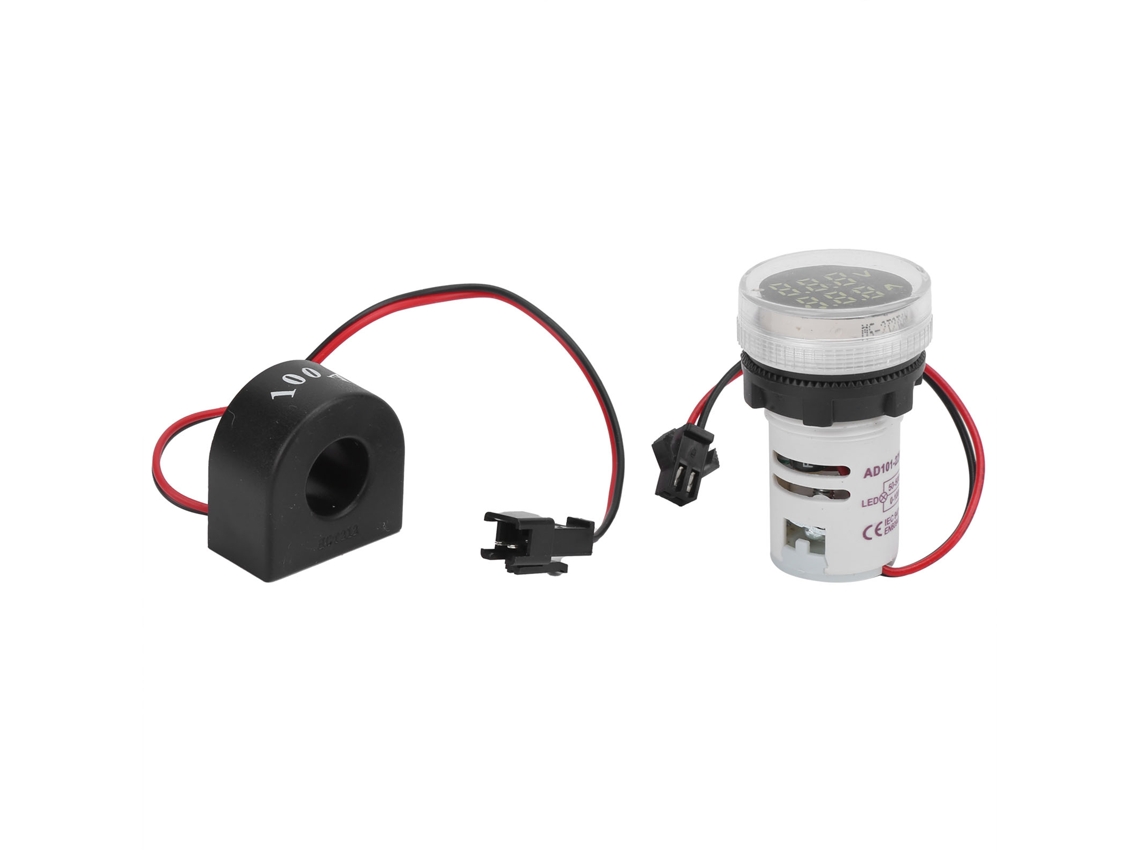 Laxiscreed Luz Indicadora Dual Para Tensão E Corrente, Até 500v E 100a, Ideal Para Instalações Elétricas