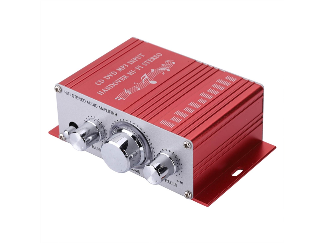 Amplificador Digital De Carro (reprodução De Áudio, Fm)