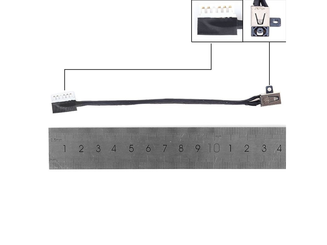 Conector/cabo DC para Dell Inspiron 15 3583 14 3482 Latitude 3590 3490 E3490 E3590 DC301011R00 0228R6 DC301011R00 compatível