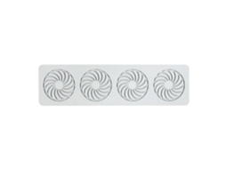 Molde De Renda Em Espiral Para Confeitaria, 3d, Em Formato De Flor E Folha, Para Decoração De Bolos.