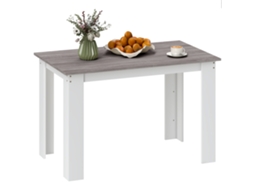 Mesa de Jantar Retangular para 4-6 pessoas 120x69x75cm CHABERLU
