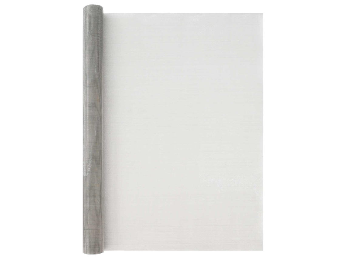 Vidaxl Tela De Malha 100 X 1000 Cm 20 Mesh Aço Inoxidável 201 Prateado