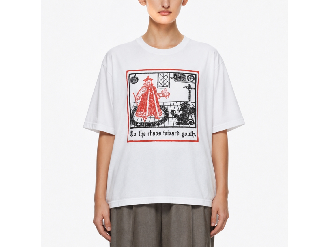 Thou Chaos Wizard T-shirt Unisex Adults Size:xxl