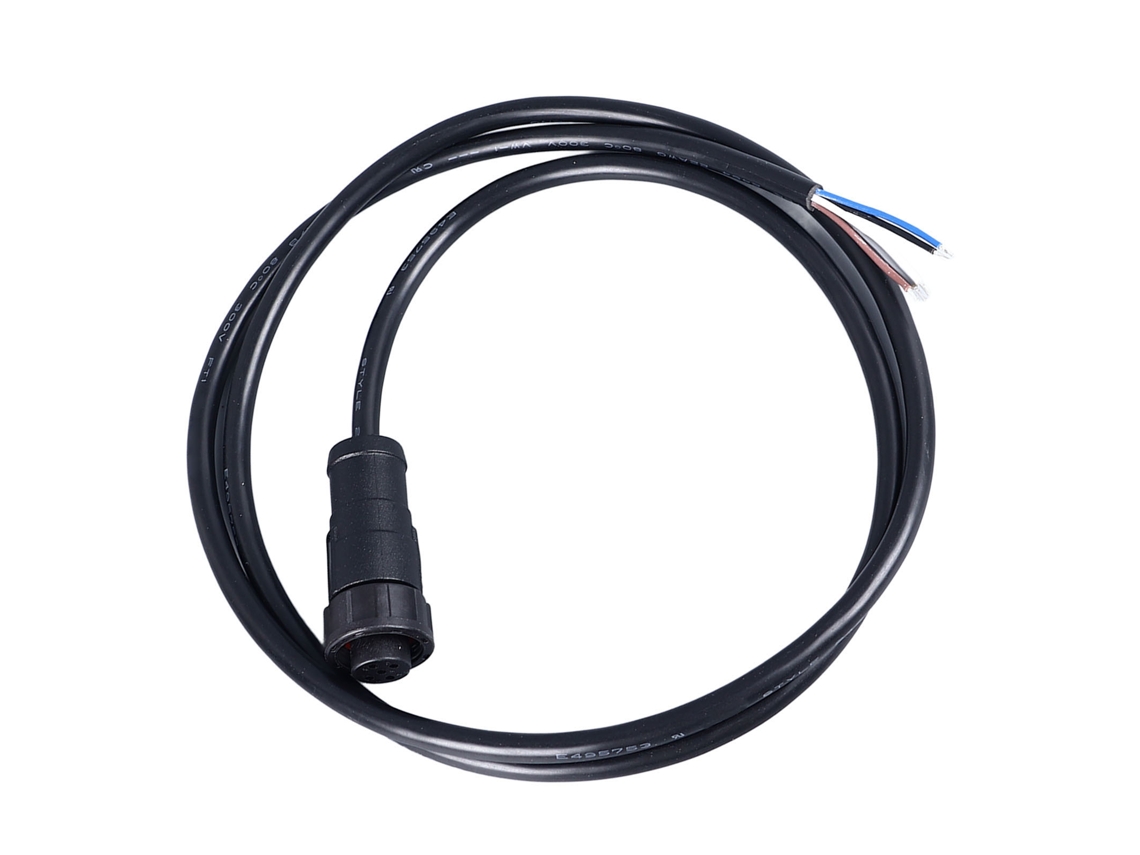 Cabo Elétrico Com Conector Moldado Retangular De 5 Núcleos Não Blindado Para Monitor Led Automação E10
