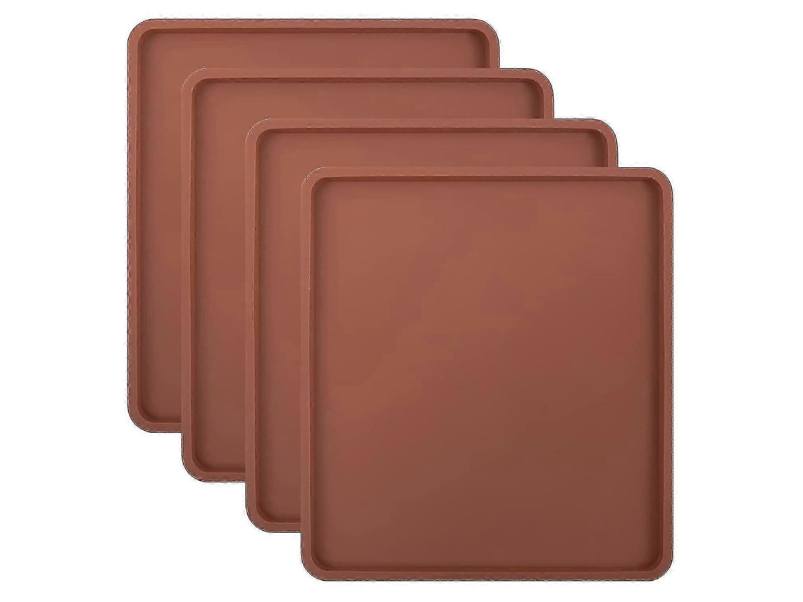 Folhas De Silicone Sem Bpa Para Forno De Secagem 4 Peças De Revestimentos Resistentes Ao Calor Aquaforge