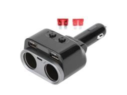 Carregador de carro com dual USB Type C EOOCOO