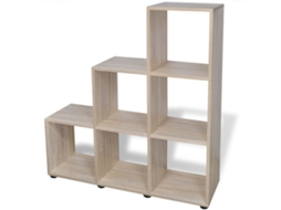 Display Shelf, Display Shelves Vidaxl Marrom Madeira Processada (104 X 29 X 107 Cm)
